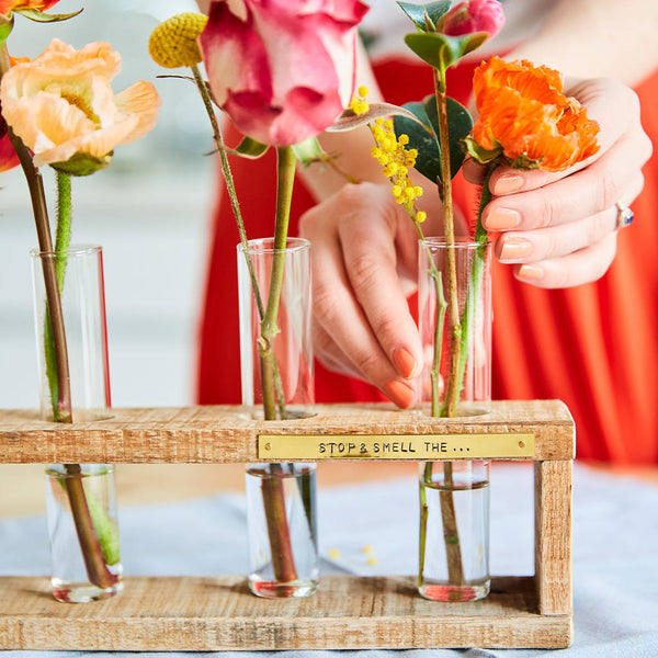 Personalised Stem Vase Holder