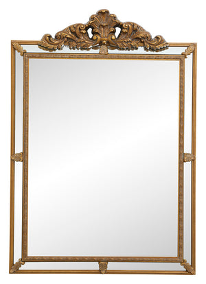 Golden Gilded Vertical Mirror