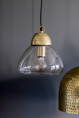 Etched Metal & Glass Pendant Lights - The Forest & Co.