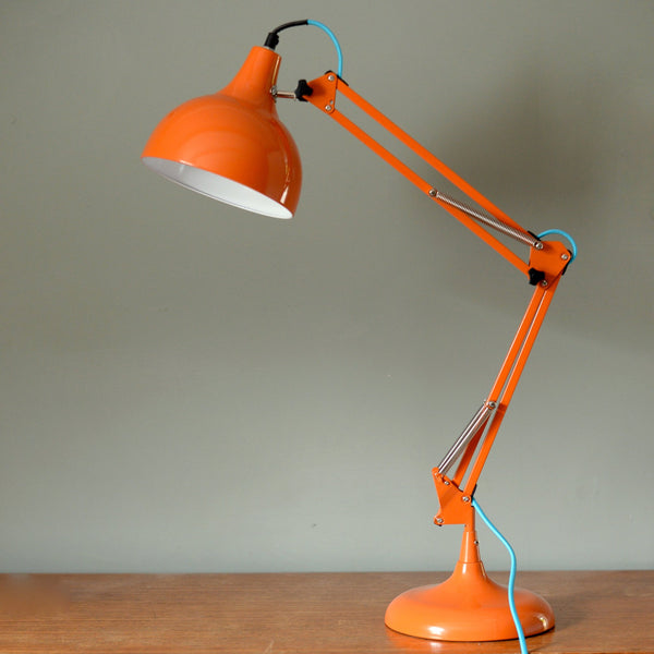 Orange Angled Table Lamp PRE ORDER MID APRIL