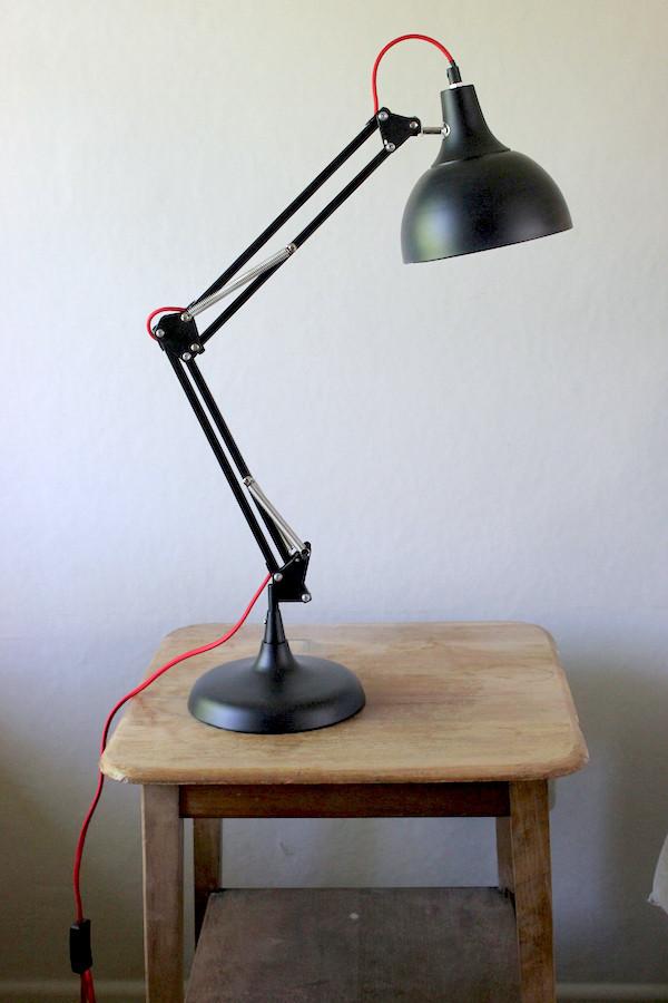 Matt Black Angled Desk Lamp - pre-order late June