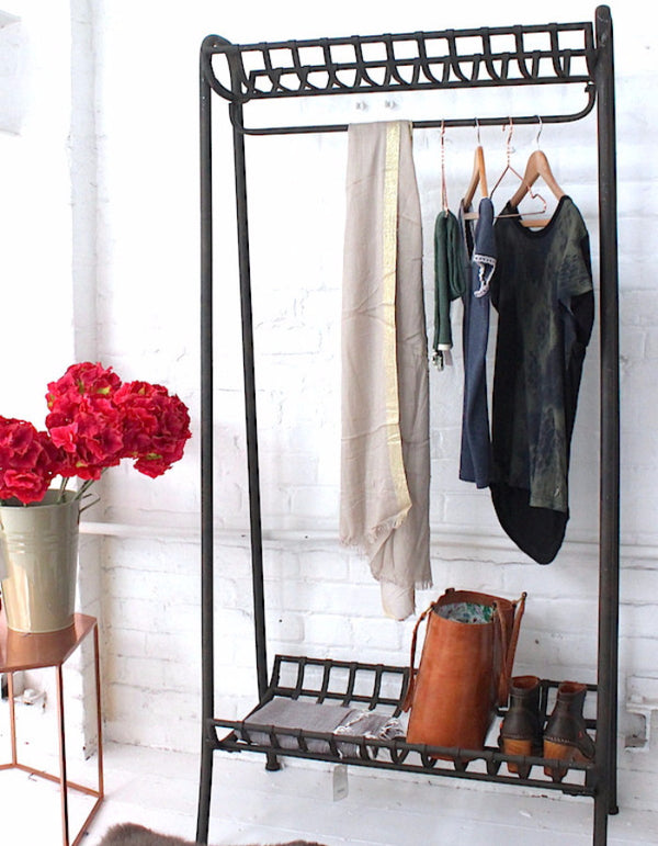 Cast Iron Clothes Rail - The Forest & Co.