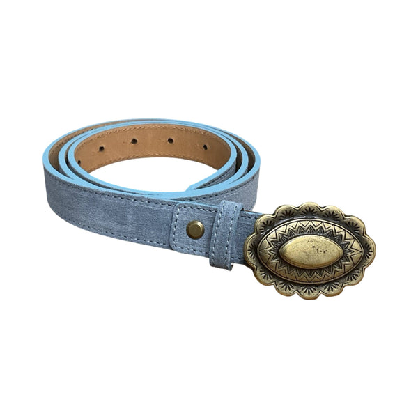 ITALIAN LEATHER BELT 025: Mole / M