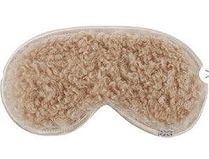 Curly Eye Mask in Pebble