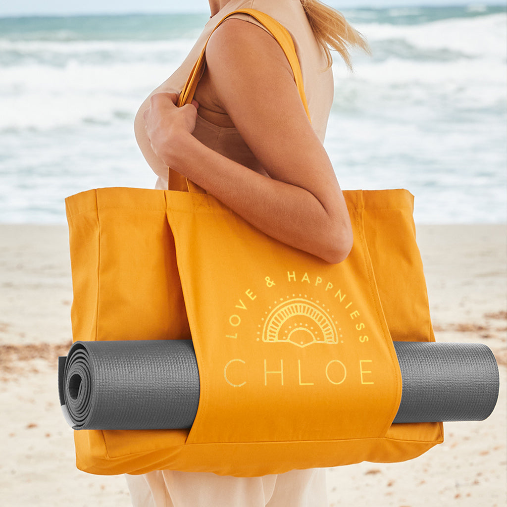 Personalised Yoga Bag And Mat Carrier - The Forest & Co.