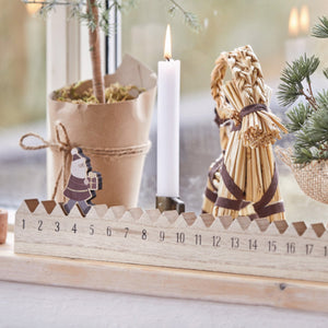 Walking Santa Claus Christmas Calendar
