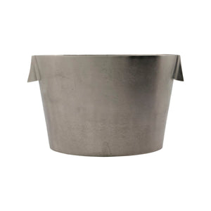 Brushed Silver Ice Bucket