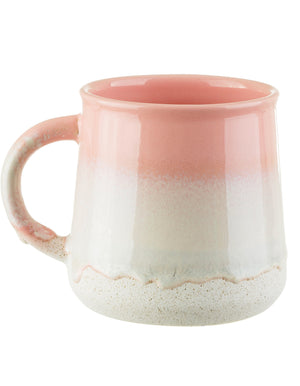Ombre to Pink Glazed Mug