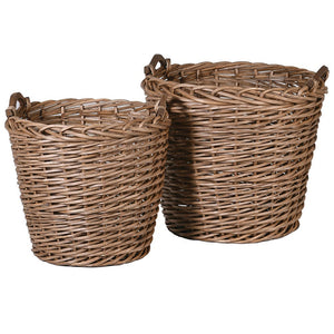 Set of Two Willow Baskets