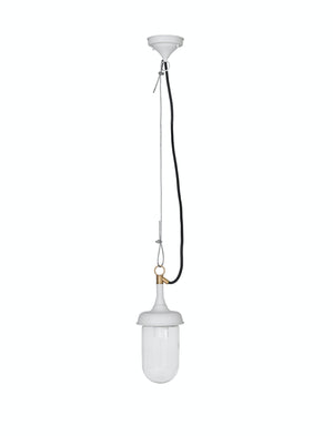 Lilly White Outdoor Pendant Light