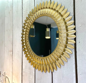Gold Leaf Edged Mirror