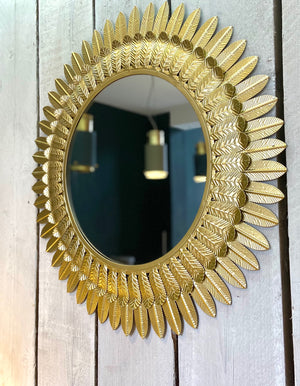 Gold Leaf Edged Mirror