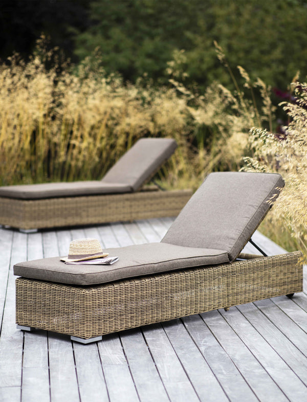 All Weather Rattan Sun Lounger PRE ORDER MARCH