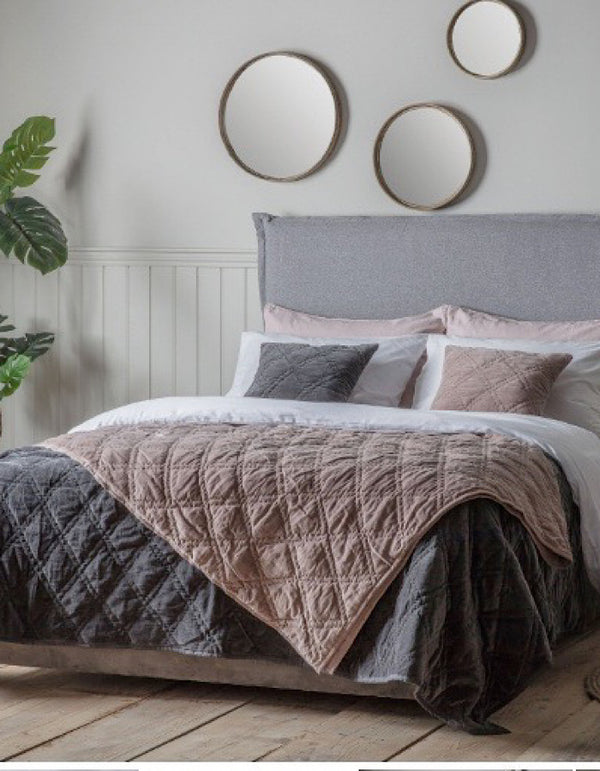 Quilted Diamond Bedspread