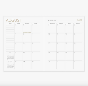 Love Your Heart Seedlings 17 Month Planner