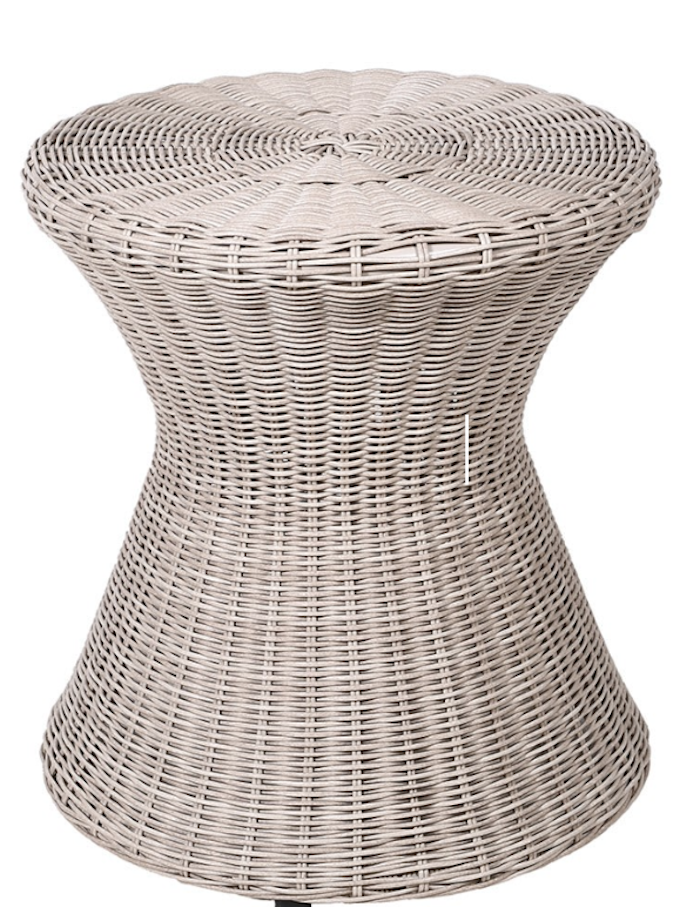 Hand Woven Wicker Stool The Forest Co