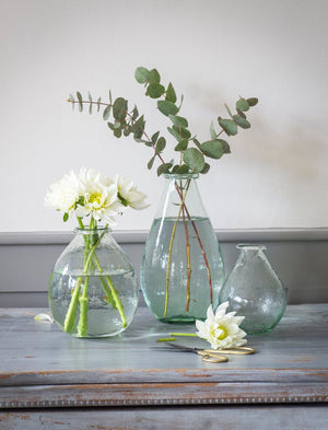 Dew Drop Glass Vase