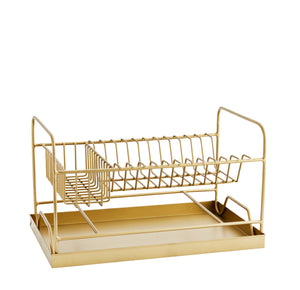 Brass Coated Dish Drainer