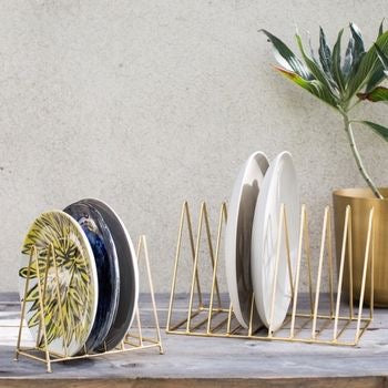 Bronze Agefodder Racks Bronzed Plate Racks - The Forest & Co.