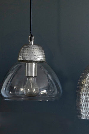 Etched Metal & Glass Pendant Lights - The Forest & Co.