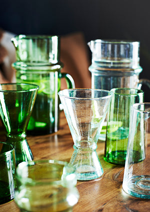 Recycled Glassware Wine Glass