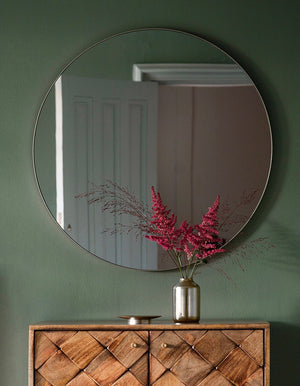 Bowie Frameless Circular Mirror - The Forest & Co.