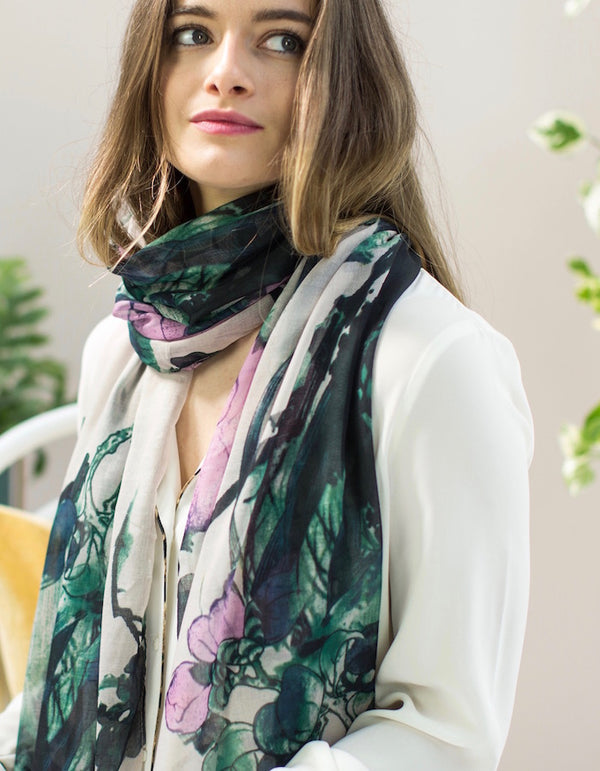Green Thomas LOVE Logo Blanket scarf – OUR OWN PROJECTS