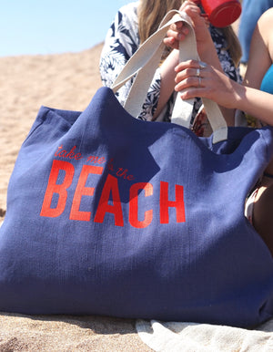 Personalised Extra Large Beach Bag