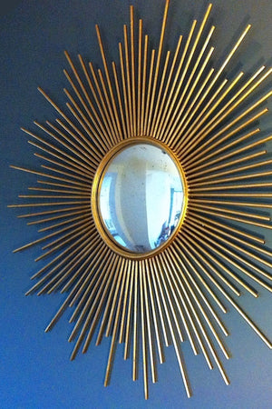 Gold Sunburst Wall Mirror - The Forest & Co.