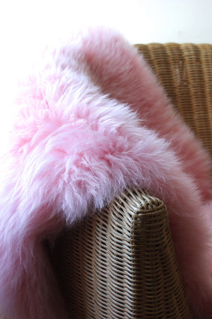 Powder Pink Sheepskin - The Forest & Co.